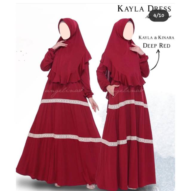 Kayla Dress Kinara Khimar Atelier Angelina