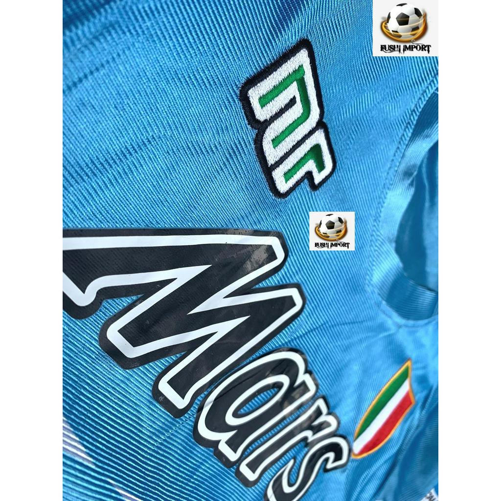 RETRO | Jersey Baju Bola Napoli Home 1990 1991 Grade Ori