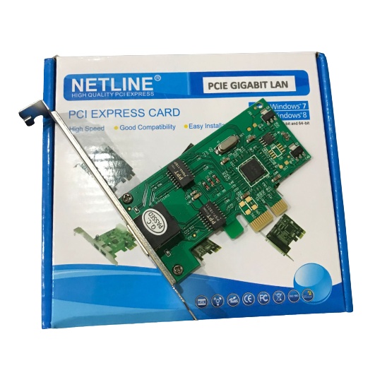 Netline Card PCIE / PCI Express Gigabit Lan