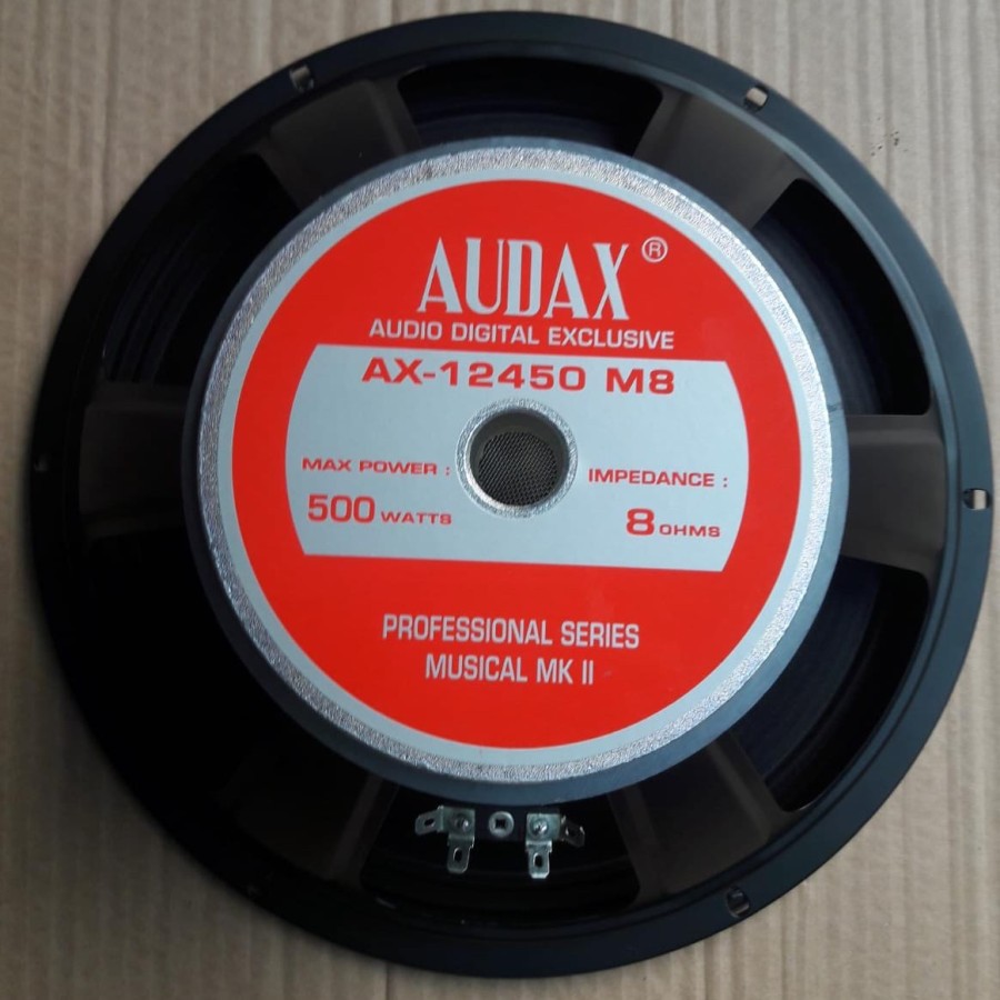 speaker audax 12 inch AX-12450 M8 full range AX 12450 . AX12450