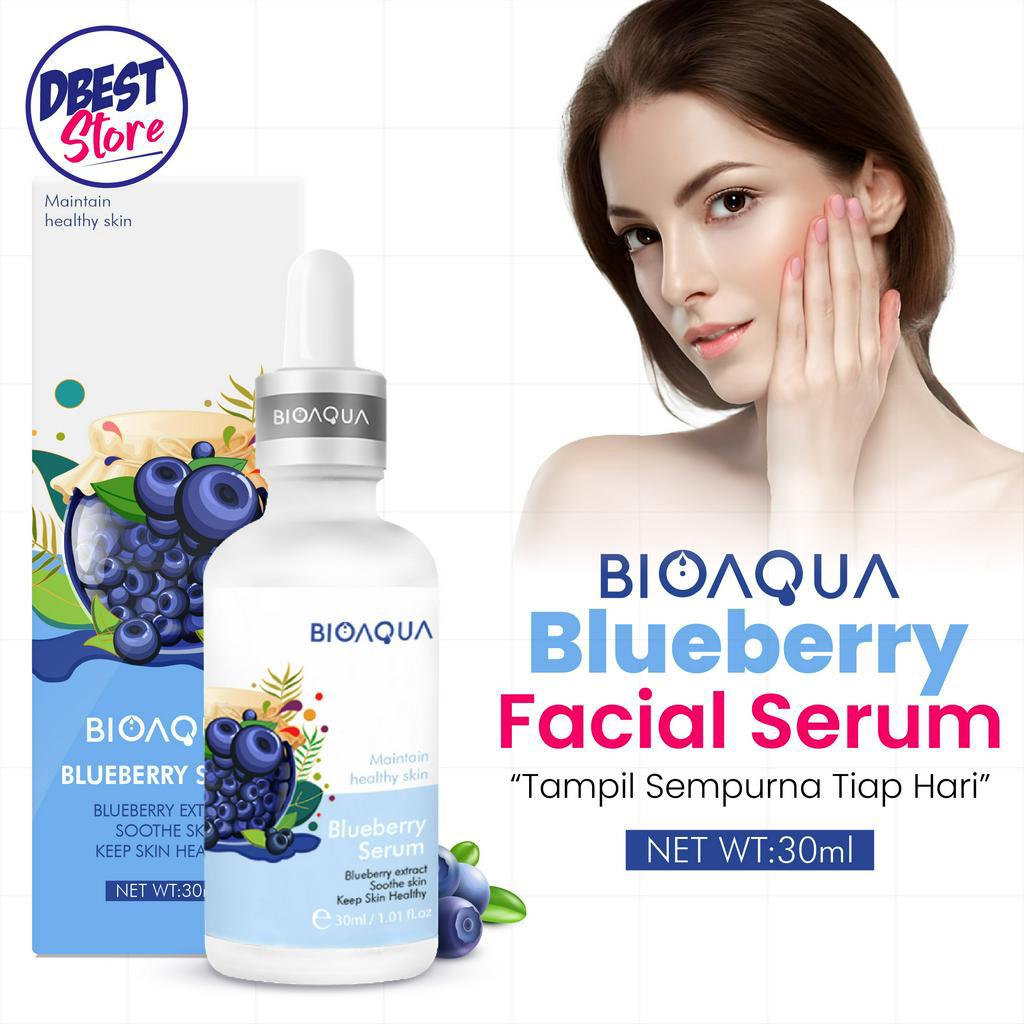 Bioaqua Blueberry Serum Solusi Pencerahan dan Anti Aging untuk Wajah Anda