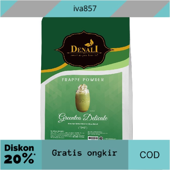 

PROMO Denali Greentea Delicate powder GRATIS ONGKIR