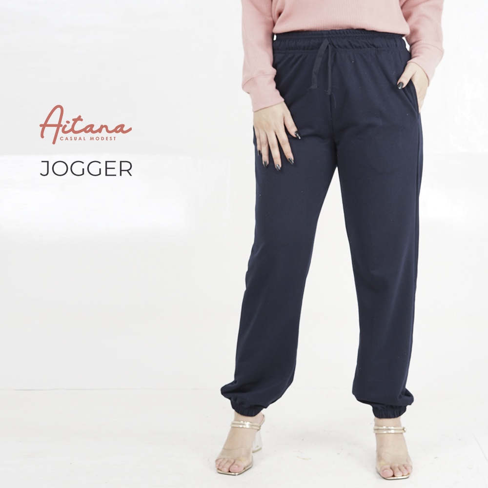 Aitana - Jogger Pants Polos Dewasa