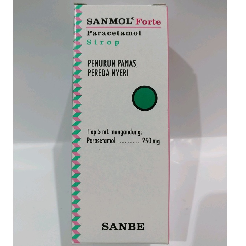 Jual Sanmol Paracetamol Sirup 60ml Sirup Obat Paracetamol Penurun Panas