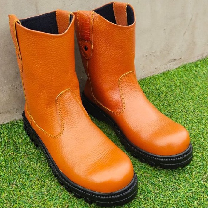 SEPATU SAFETY 100% KULIT SAPI ASLI