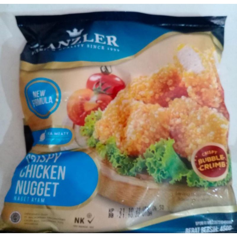 

kanzler crispy chicken nugget | naget ayam renyah 450gram gojek