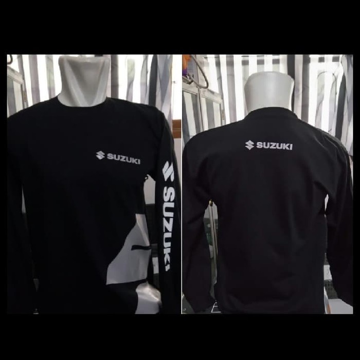 kaos lengan panjang/t shirt/baju keren MOTOR SUZUKI