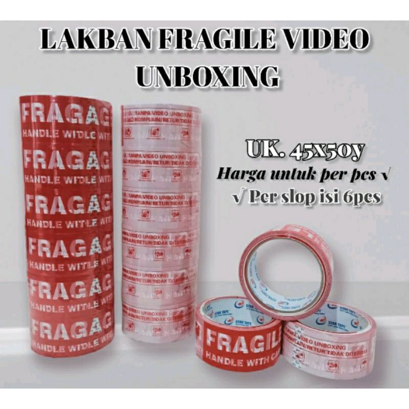 Lakban Video Unboxing / Lakban Fragile