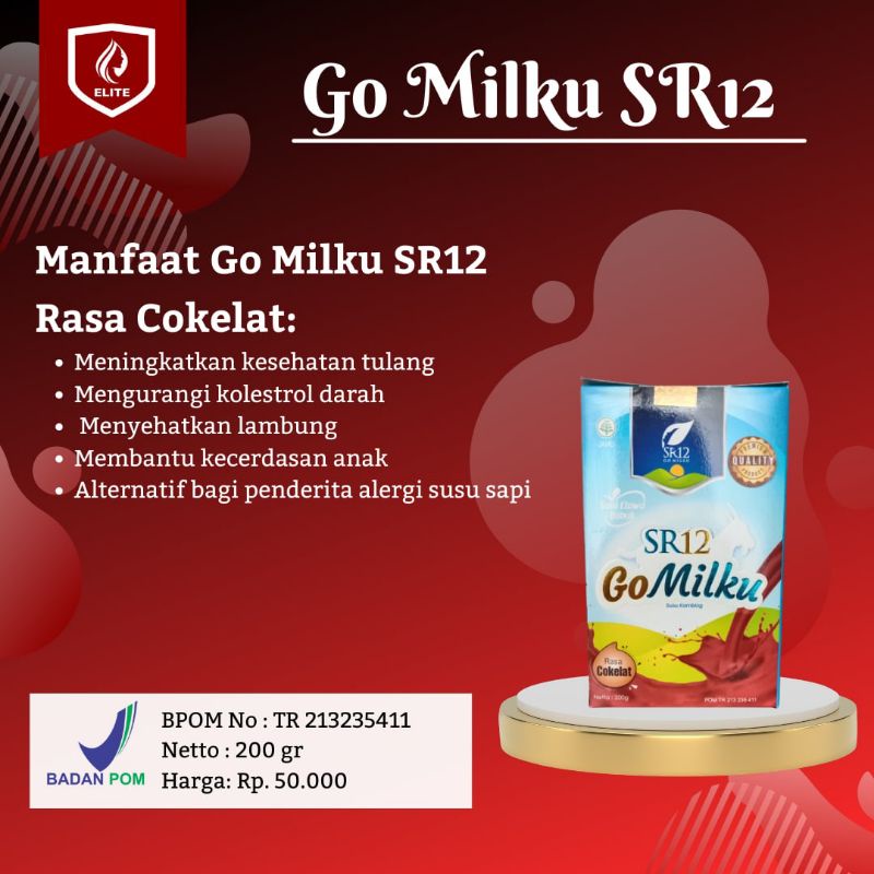 

Susu Kambing Etawa Go Milku SR12