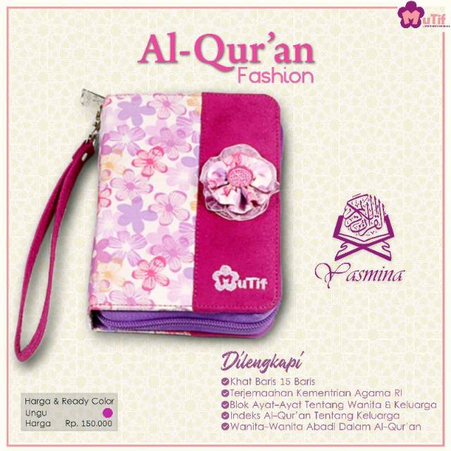 Al-Quran YASMINA by MUTIF