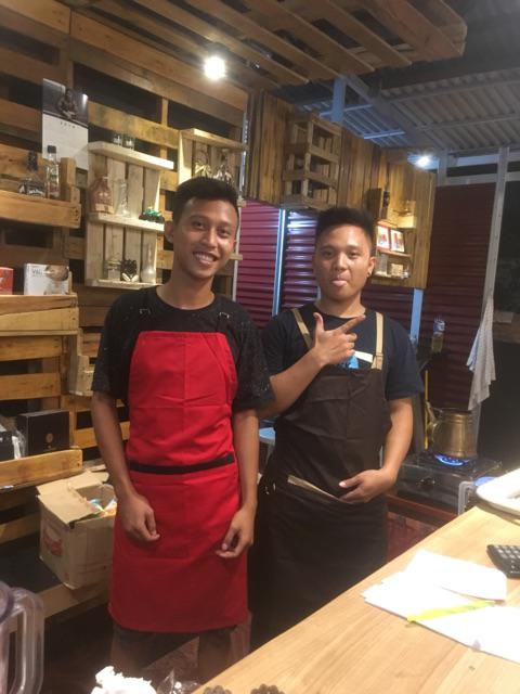 Apron Masak X-style Bahan American Drill Yang Bagusnya Tebal Nyaman Awet Bukanwaterproof