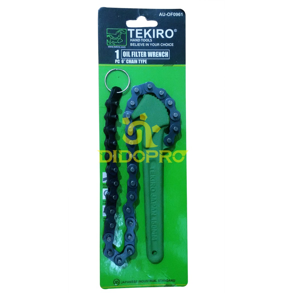 Kunci Oli Filter Rantai Tekiro 6inch / Oli Filter Wrench