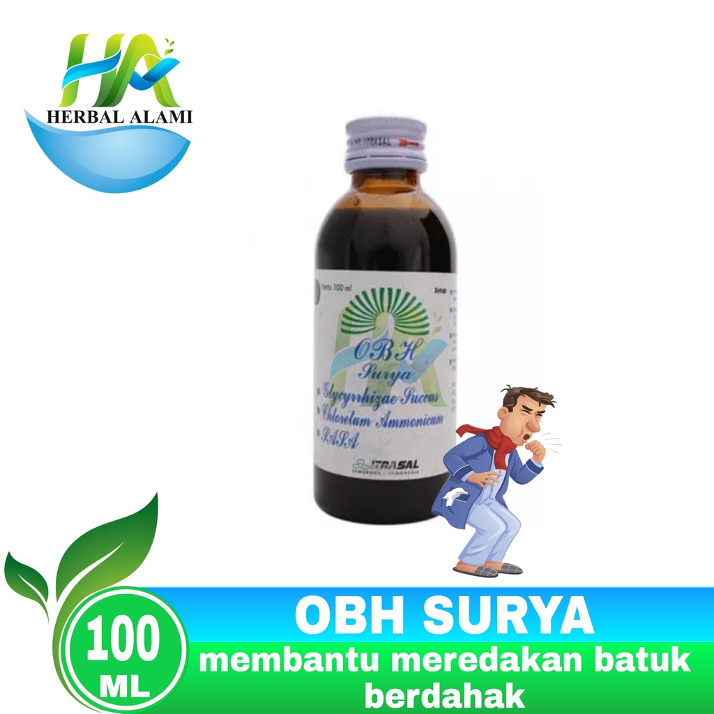 OBH Surya Intrasal Sirup 100ml - Obat Batuk Berdahak