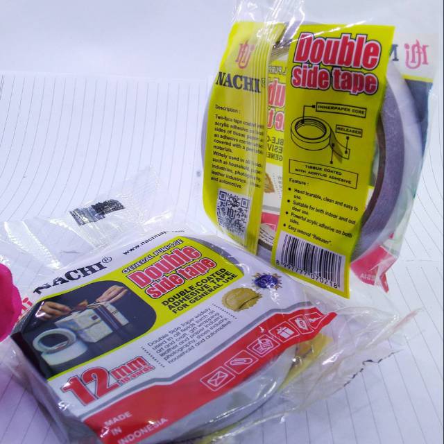 

Double Tape Nachi Isolasi Bolak Balik Murah