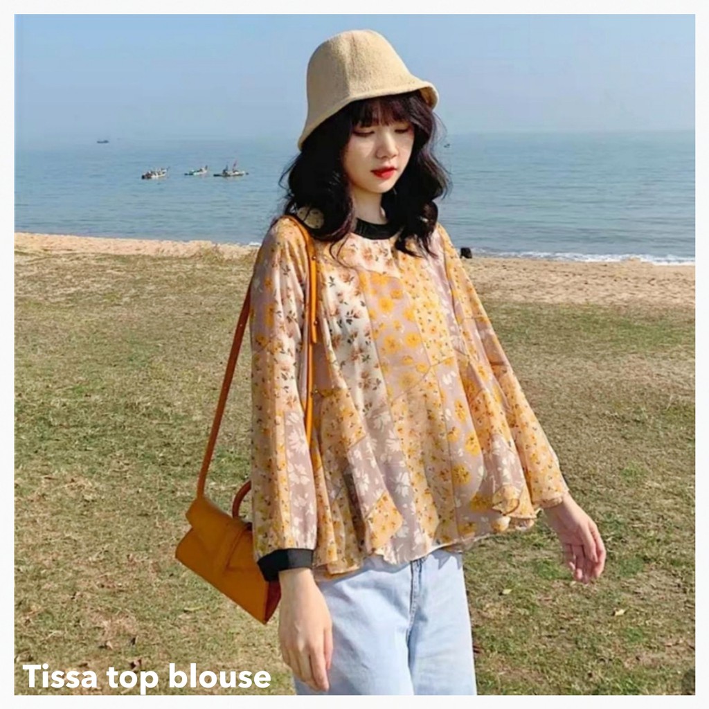 Tissa top blouse -Thejanclothes