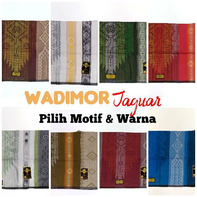 Kain Sarung Wadimor Jacquard Motif Jaguar