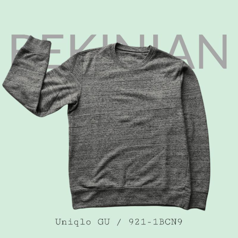 Crewneck Sweater Uniqlo Original | Bekinian Ready | Secondhand Preloved  Second Branded Thrift Pria