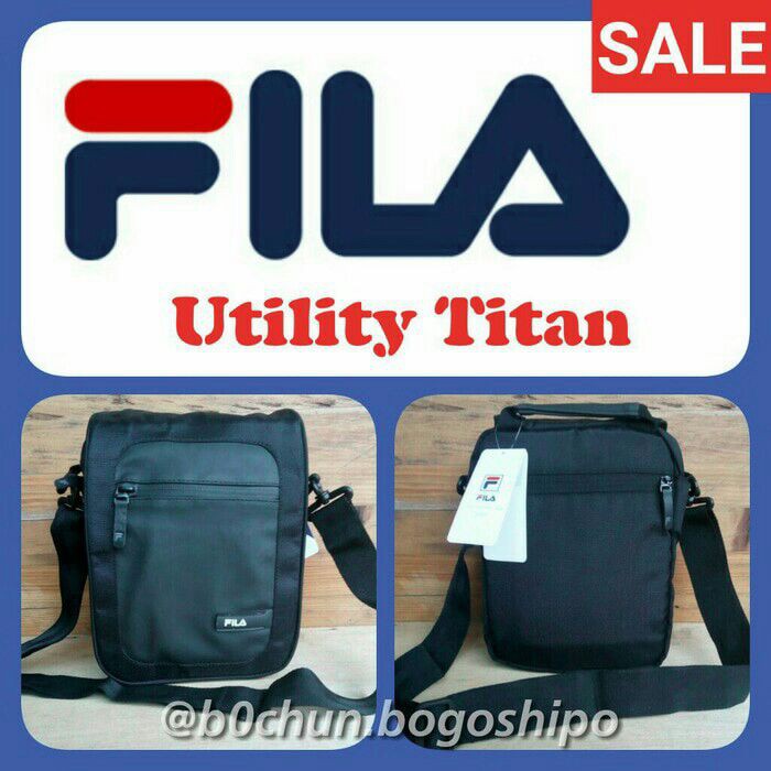 Tas Selempang / Sling Bags / Tas Pria - FILA Utility Bags Titan (100% Original) - Diskon MURAH