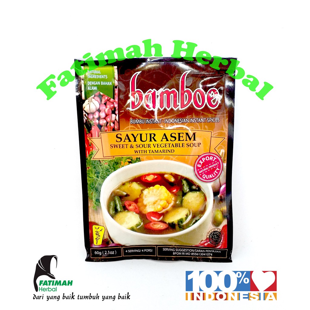 

Bamboe Bumbu Instant - Sayur Asem