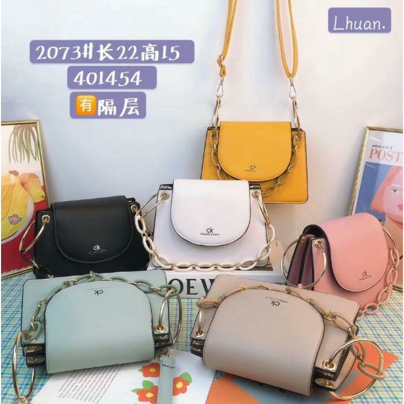 Tas Import rantai CK/ tas import selempang Ck/ tas import wanita