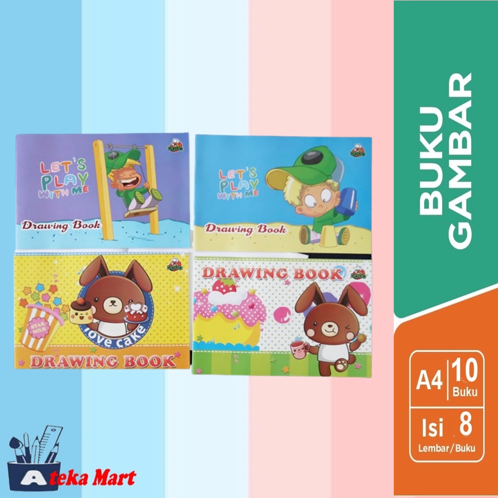 

[PCS] DODO BUKU GAMBAR A4