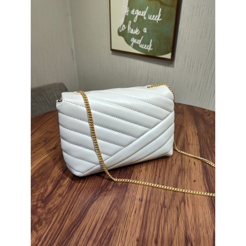 Tory Burch Kira Mini Shoulder Bag White (82558)