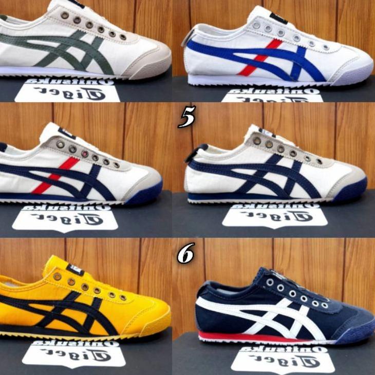 ((TERMURAH)) Sepatu Onitsuka Tiger Pria Wanita Model Slip On