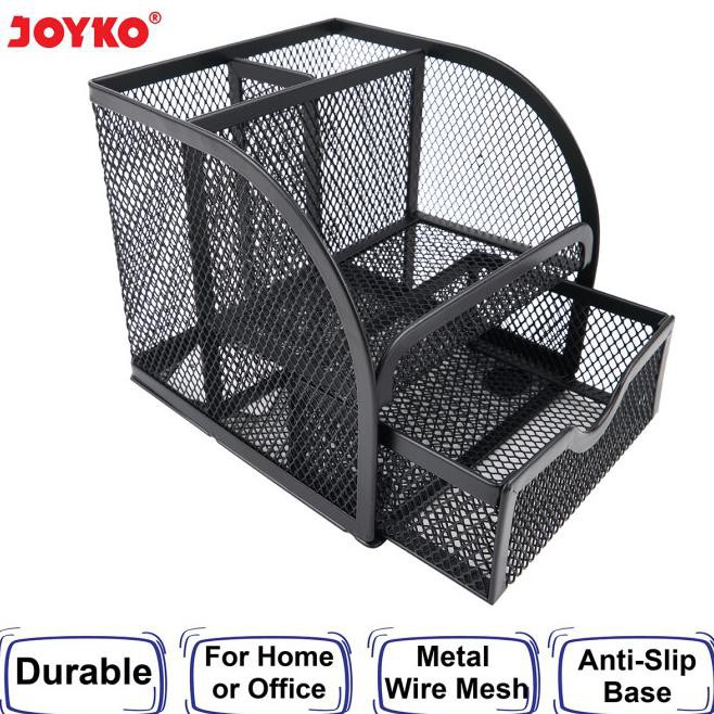 

Desk Set / Pen Holder / Tempat Alat Tulis Jaring Jala Joyko DS-18