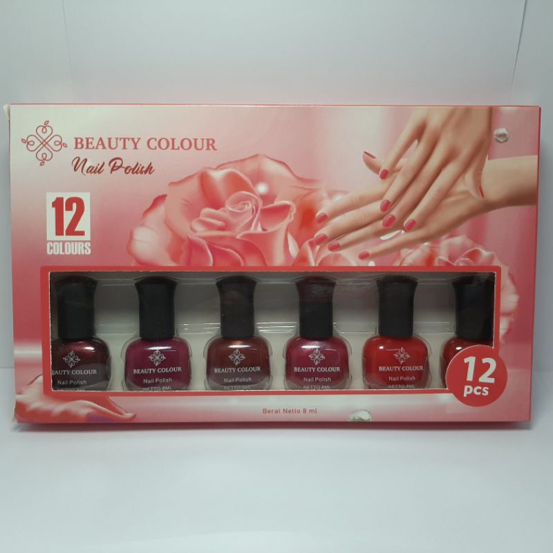 KUTEK BEAUTY COLOUR ISI 12 WARNA BPOM