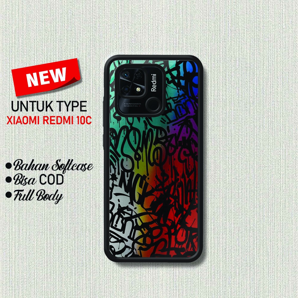 Case Redmi 10C - Hardcase Xiaomi Redmi 10C  - Softcase Xiaomi Redmi 10C - Cassing Elegant Xiaomi Red