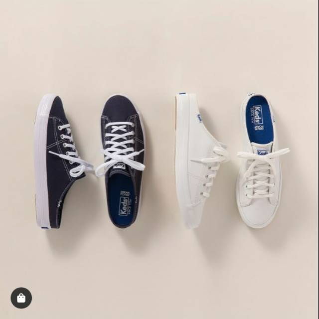 Keds kickstart mule canvas