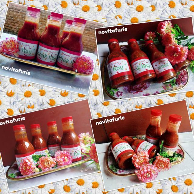 

Sambel rujak mbak kay kemasan 250ml