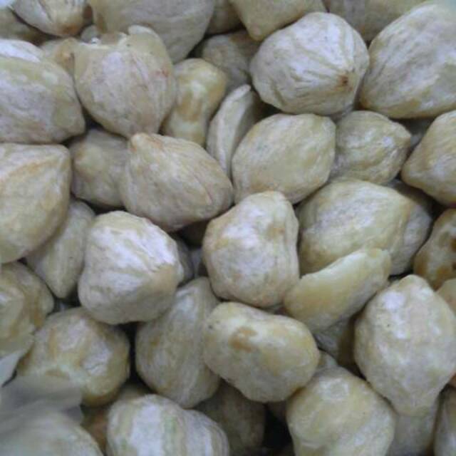 

Kemiri bulat kupas bangka 100 gram