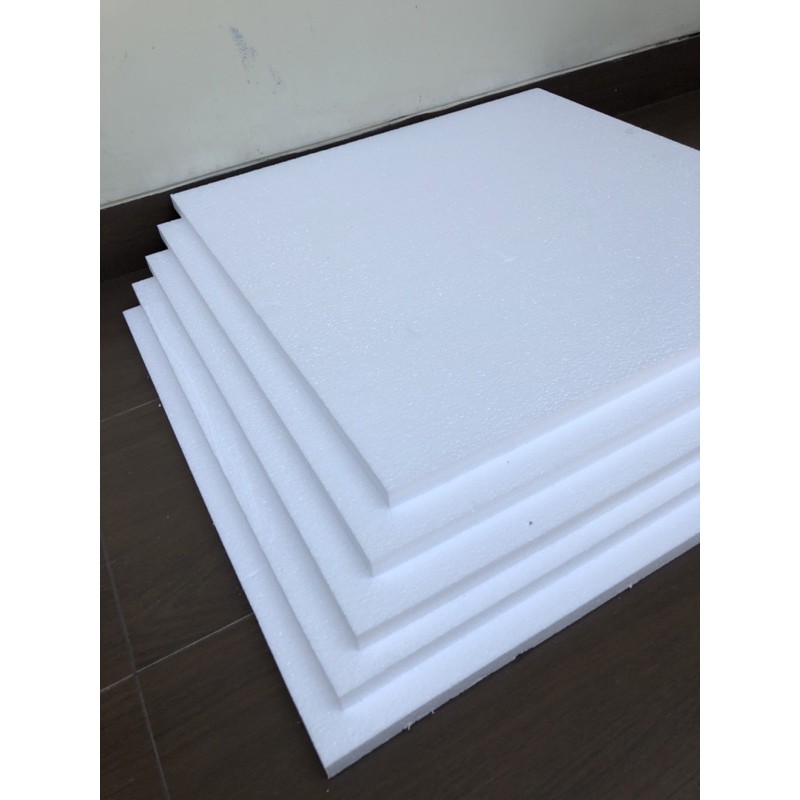 Styrofoam Lembaran 50 x 50 x 2cm HARD DENSITY 20 - Foam Lembaran - Packing Lembaran / EKSPEDISI