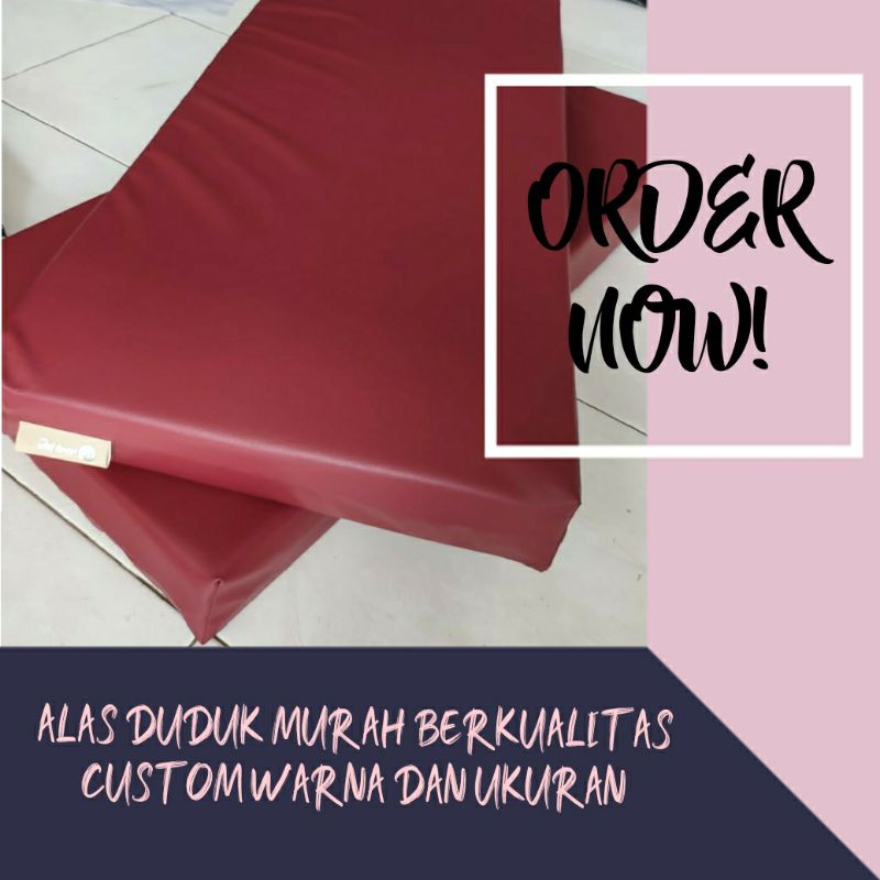 Alas Duduk Kursi Custom Ukuran dan Warna Tebal 10cm