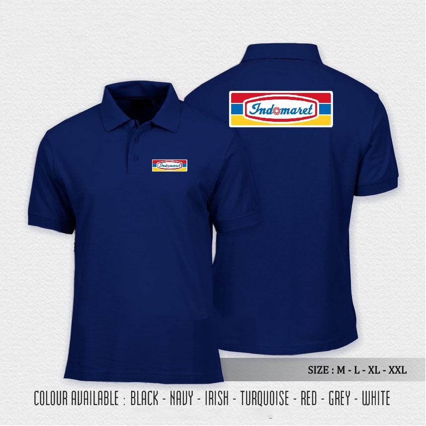 polo shirt indomaret / baju kerah indomaret premium