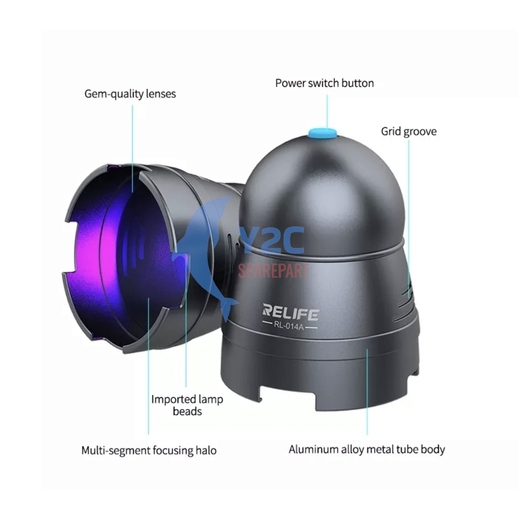 LAMPU UV RELIFE RL-014A PENGERING LEM OCA / ALAT SERVIS HP