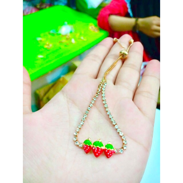 Gelang tangan wanita gelang serut bisa besar kecil lapis emas