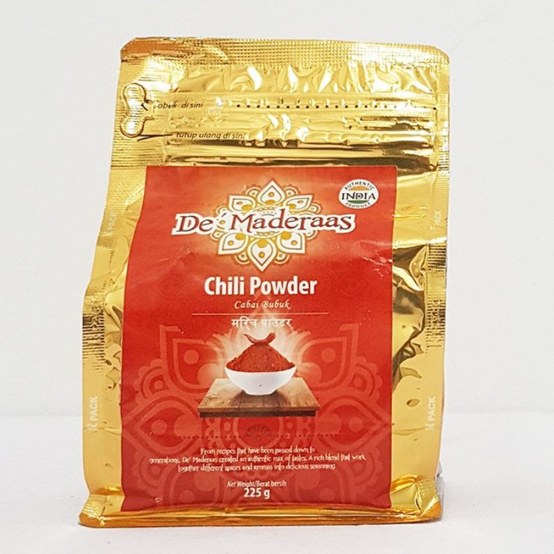 

DE MADERAAS CHILLI POWDER 225GR