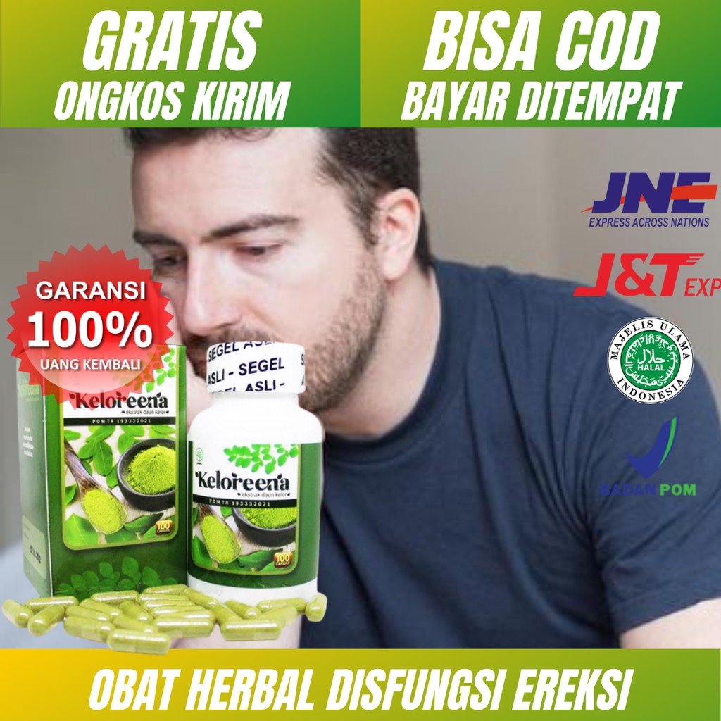 KELOREENA Obat Untuk Disfungsi Ereksi_Cepat Ereksi_Susah Ereksi_Ejakulasi Dini