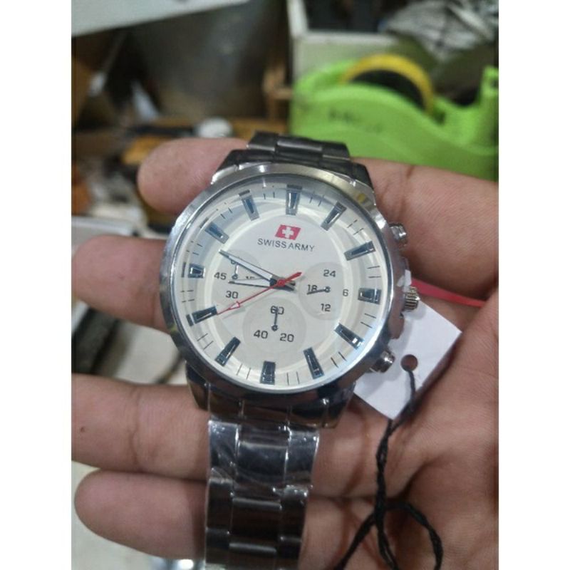 Jam tangan pria rantai model pasangan jam couple jam rantai