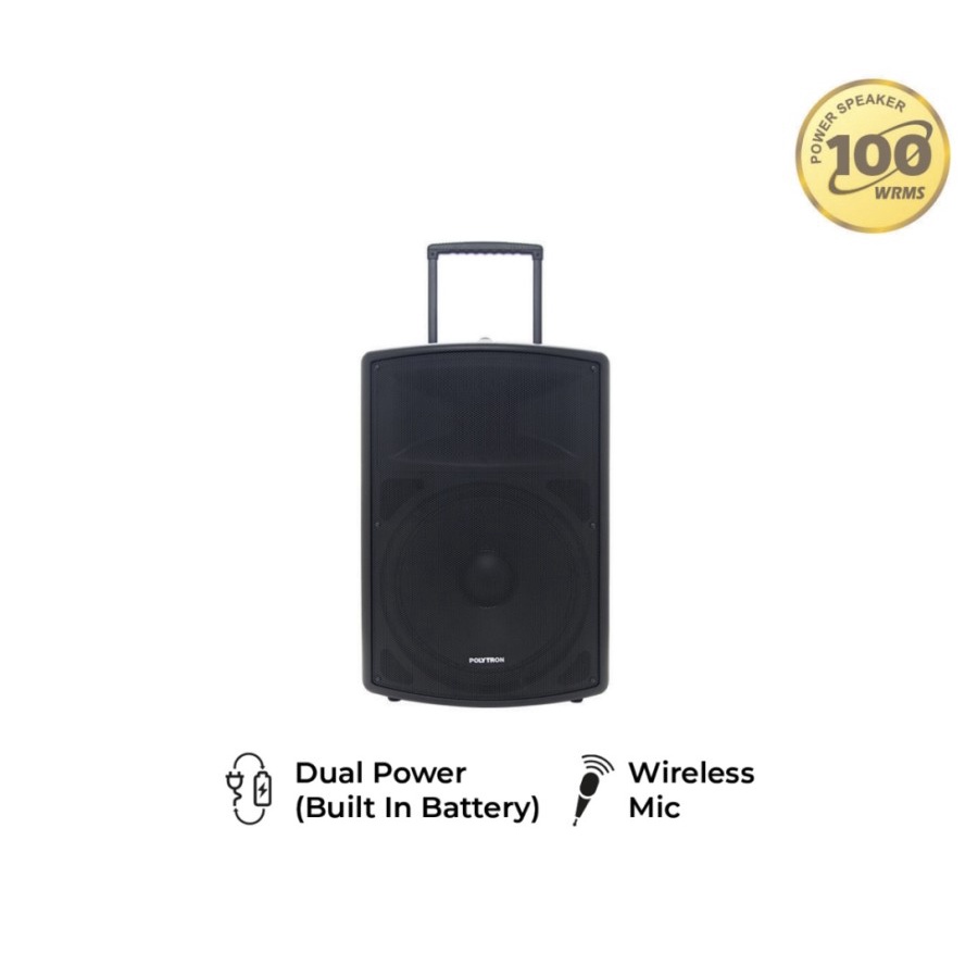 POLYTRON SPEAKER PORTABLE PASPRO12F3