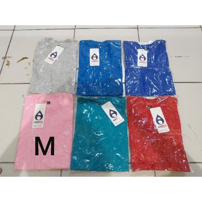 Kaos polos anak cotton combed 30s premium M L XL XXL