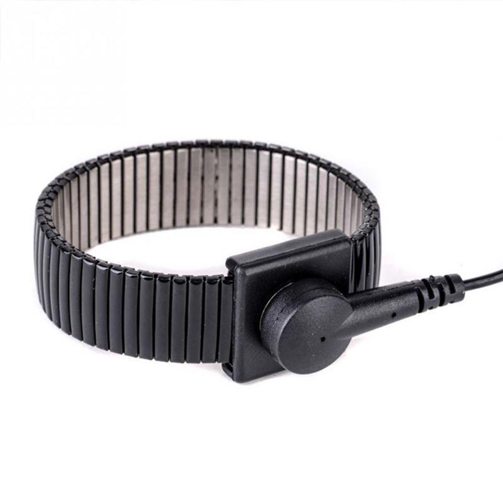 Lanfy Tali Pergelangan Tangan Shock Arde Gelang Listrik Adjustable Discharge Band