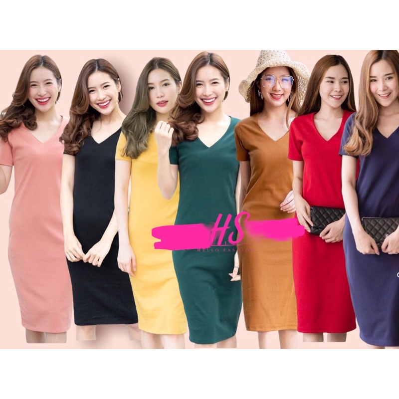 CASUAL DRESS VKEI/DRESS LEHER V/DRESS WANITA VKEI/REALPICT