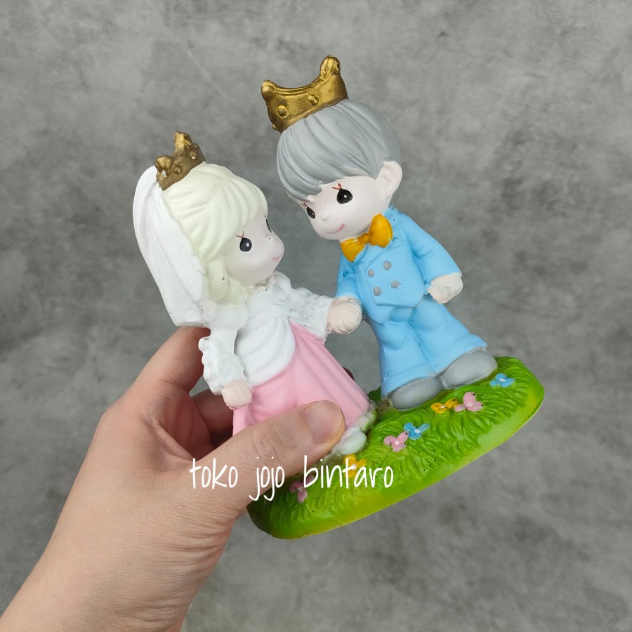 PATUNG PAJANGAN HIASAN KUE CAKE TOPPER PRECIOUS MOMENT PMW03
