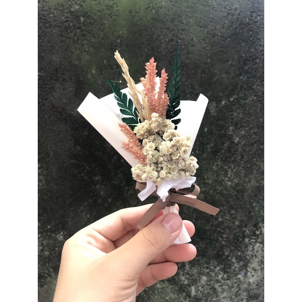 Mini Bucket dried flower