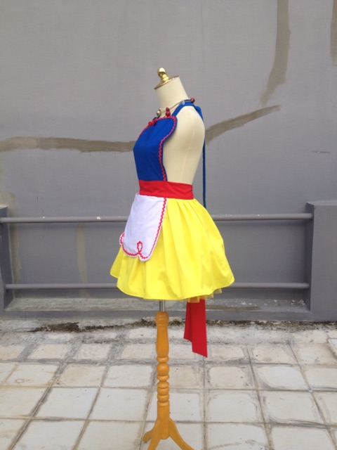 Apron Snow White Cute Edition Size Dewasa &amp; Anak