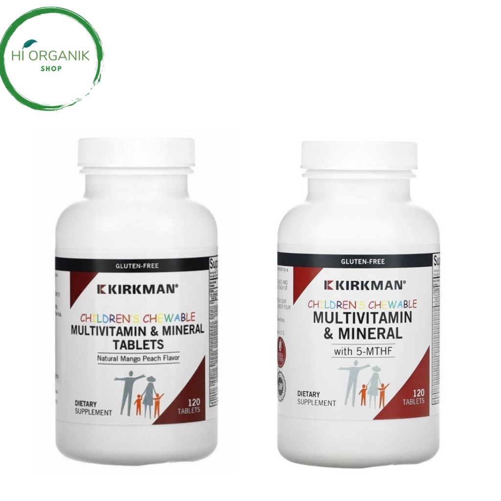 Jual Kirkman Labs Children's Chewable Multivitamin & Mineral 120