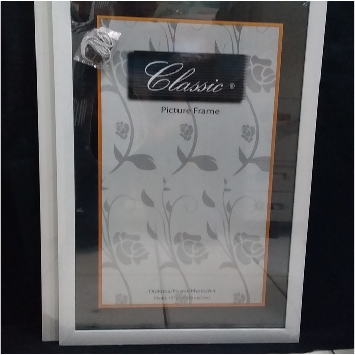 Cantik Bingkai Frame Pigura 40x60 Putih Gilaa Shopee Indonesia